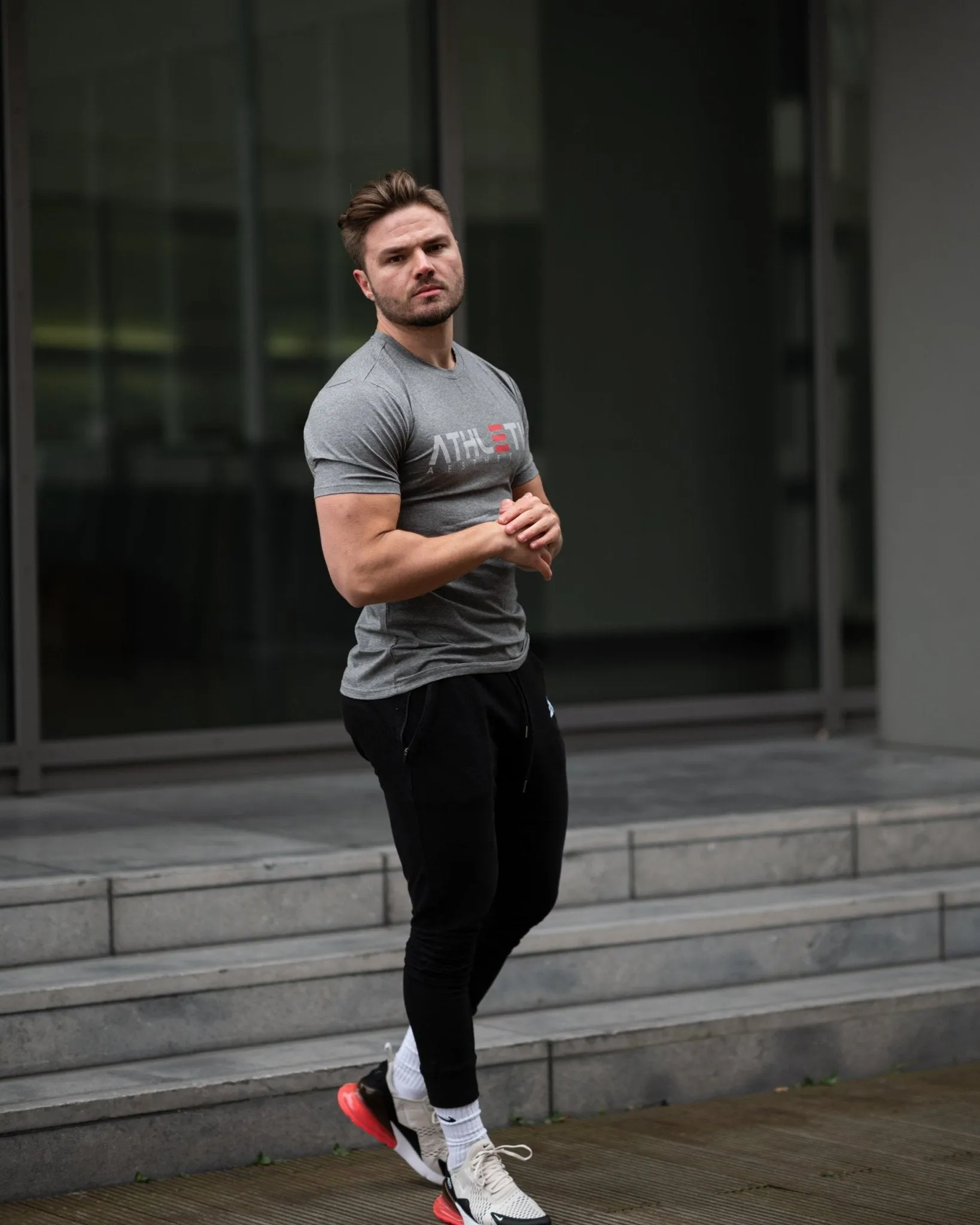 Classic Slim Fit Shirt (Grey)