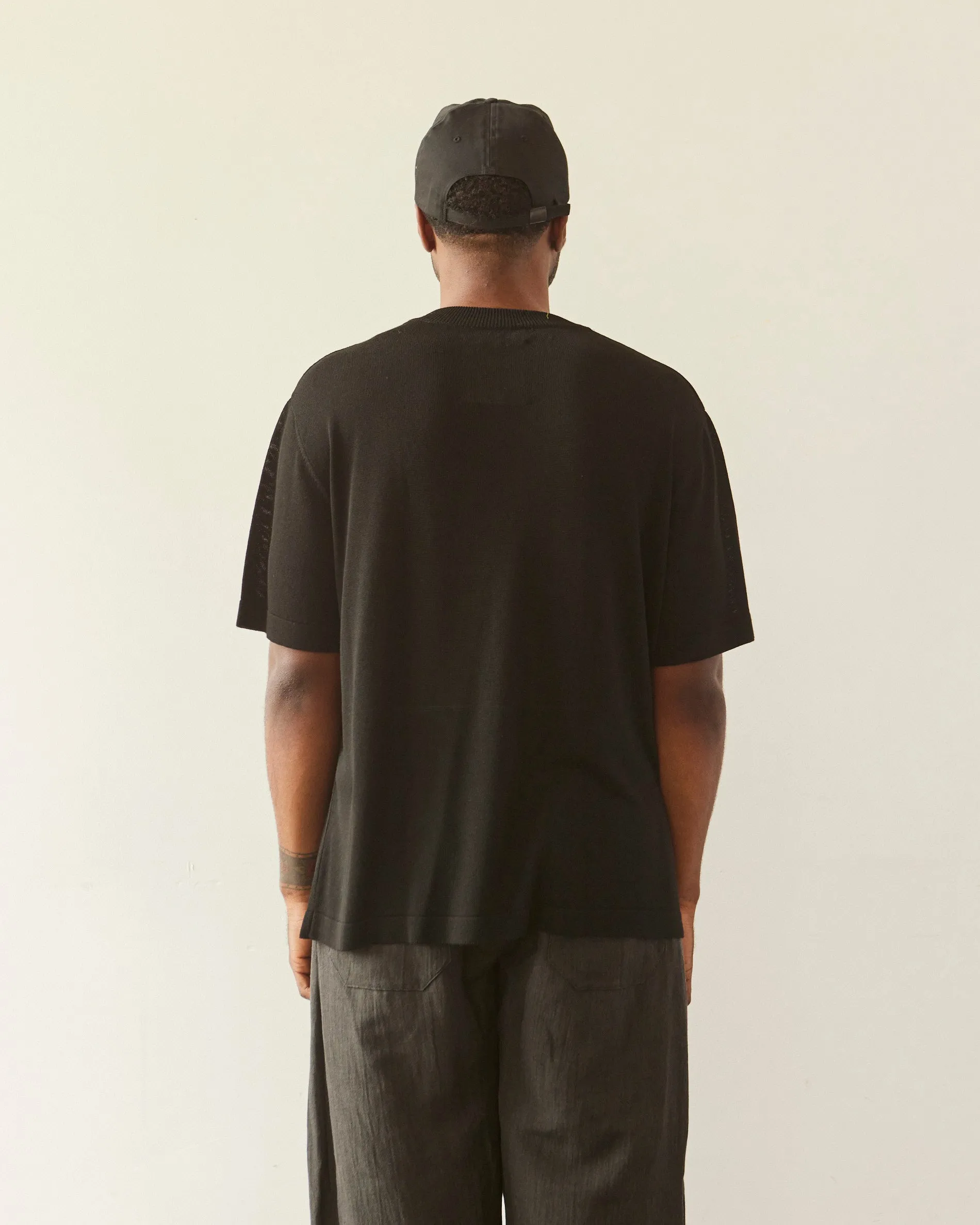 Cordera Mens Viscose T-Shirt, Black