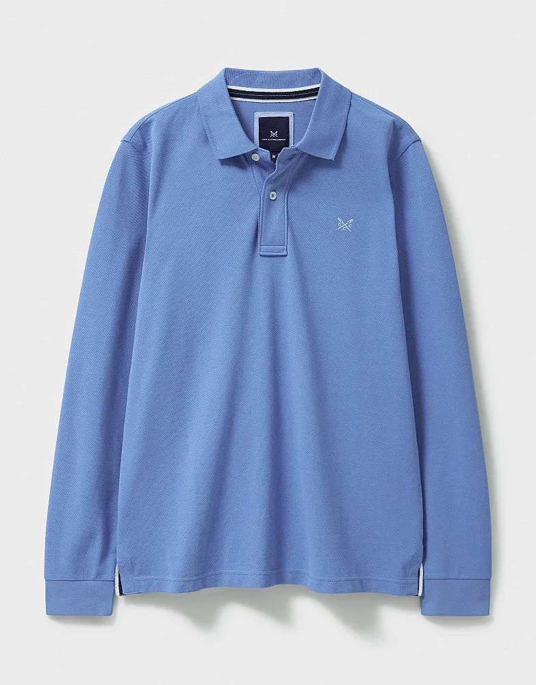 Crew Clothing Long Sleeve Classic Polo Shirt