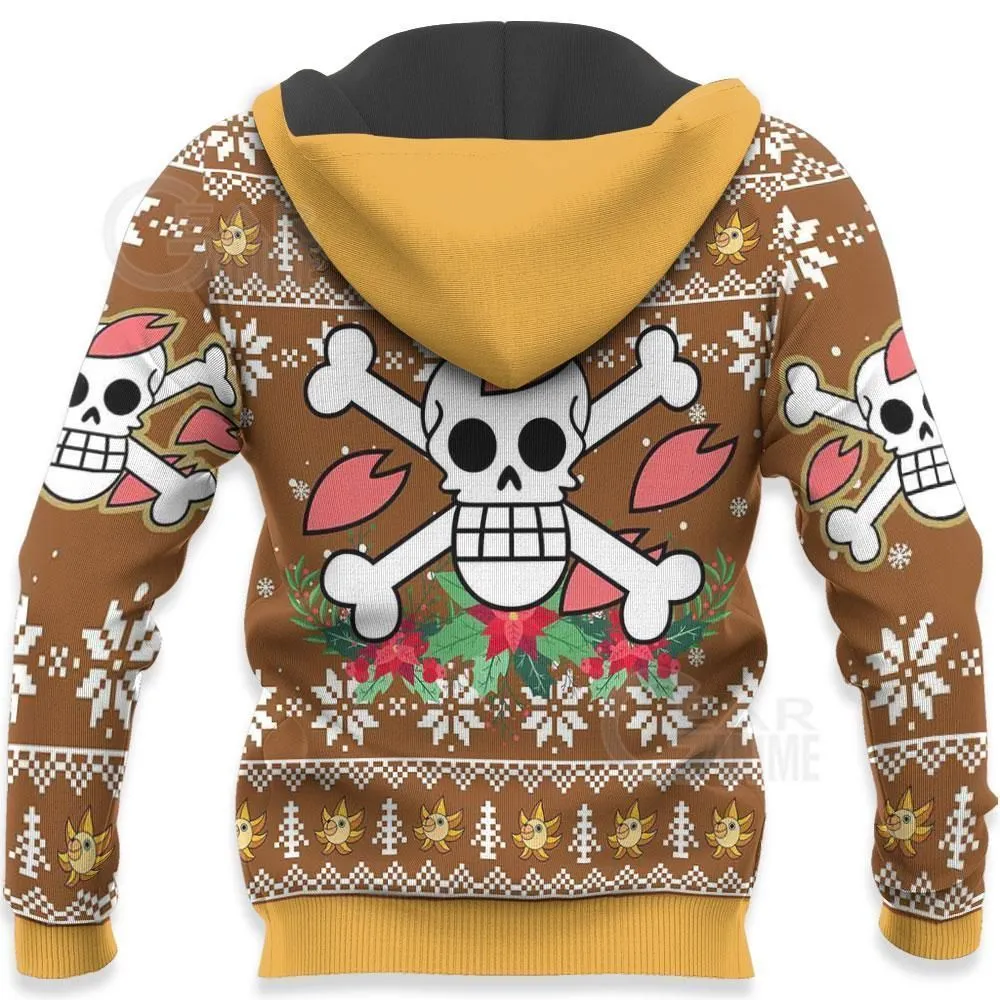 Giftngon - Tony Tony Chopper Ugly Christmas Sweater One Piece Anime Xmas For Kids