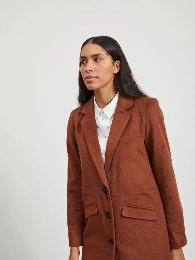 Leovita Coat - Tortoise Shell