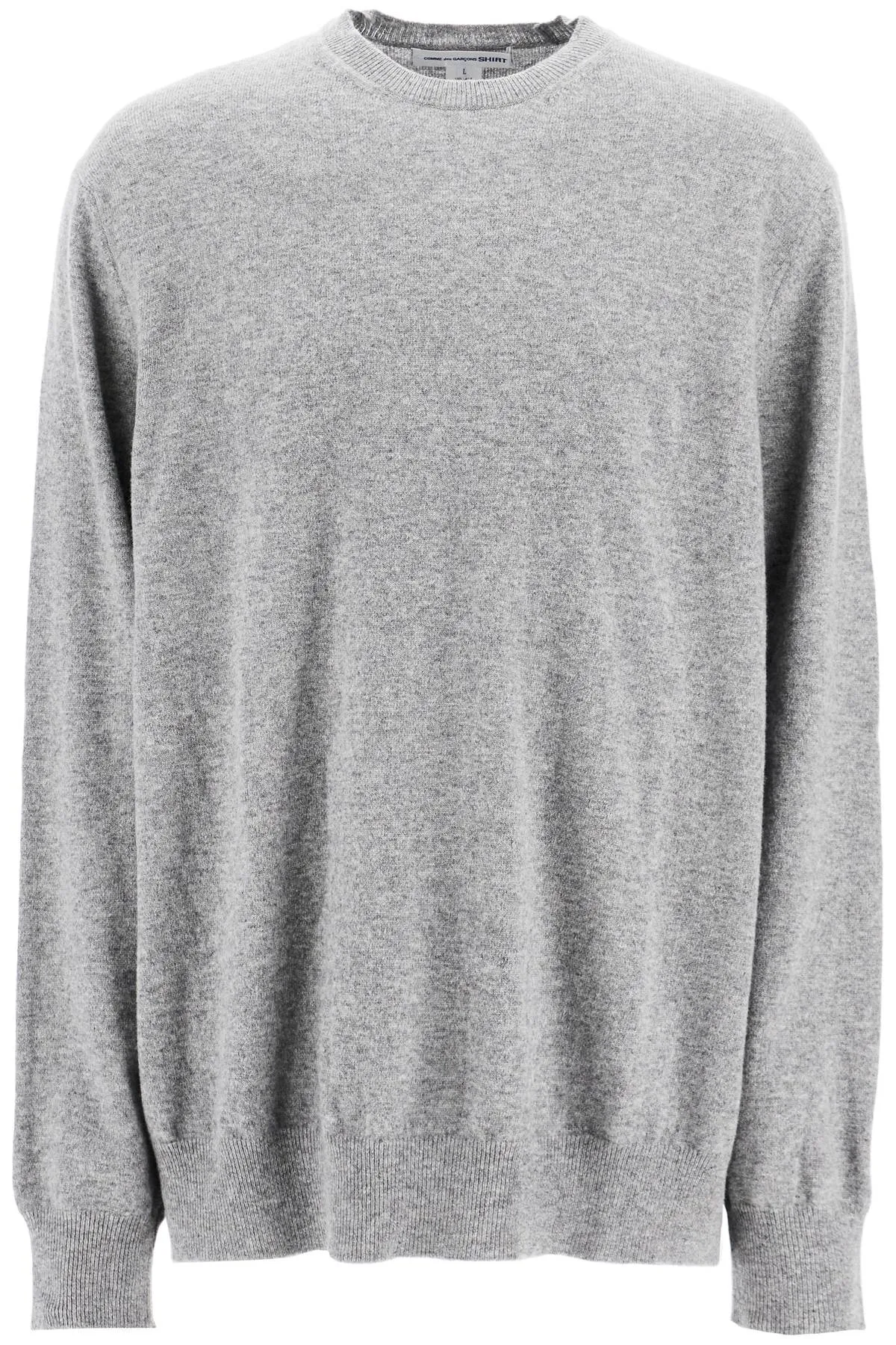 wool yarn pullover sweater FN N009 W24 GREY